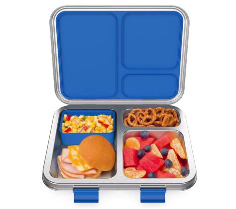 bentgo kids' stainless steel leak-proof lunch box|bentgo lunch box for kids.